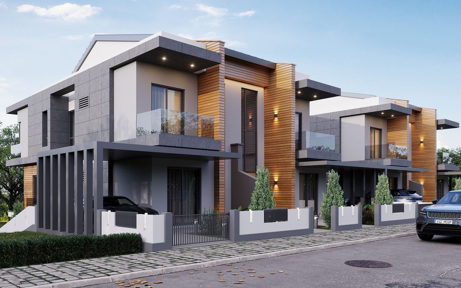 Antalya'da Deniz Manzaralı Villa Sitesinde Müstakil Havuzlu ve Bahçeli Lüks Villalar