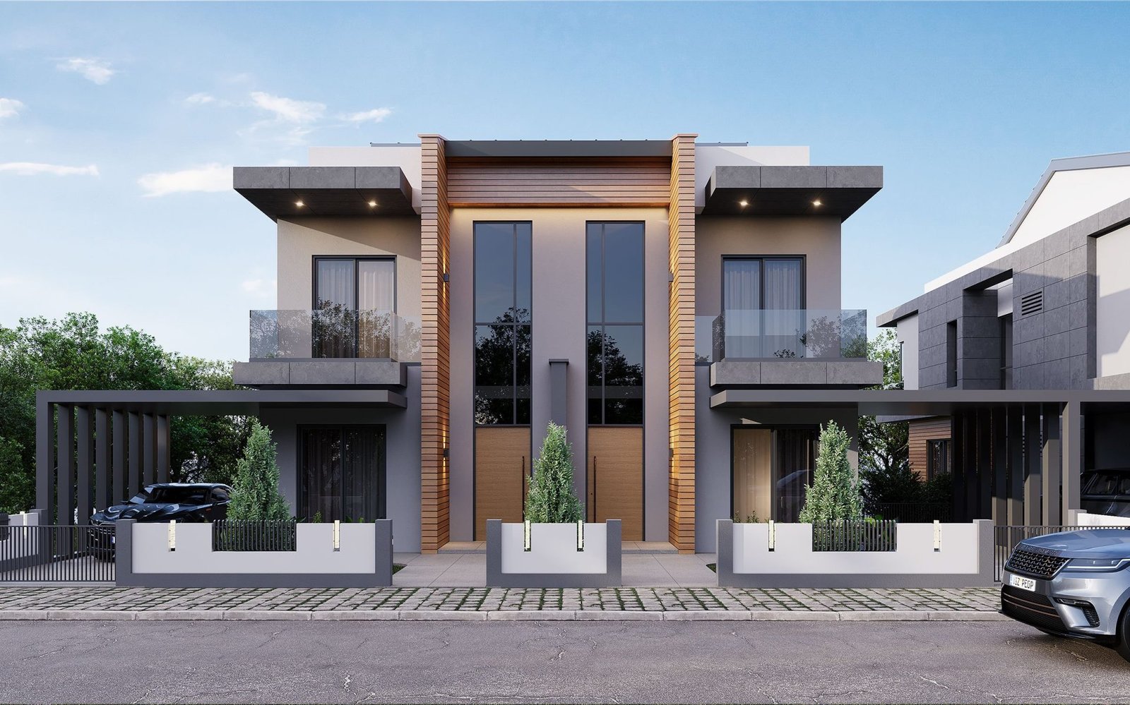 Antalya'da Deniz Manzaralı Villa Sitesinde Müstakil Havuzlu ve Bahçeli Lüks Villalar