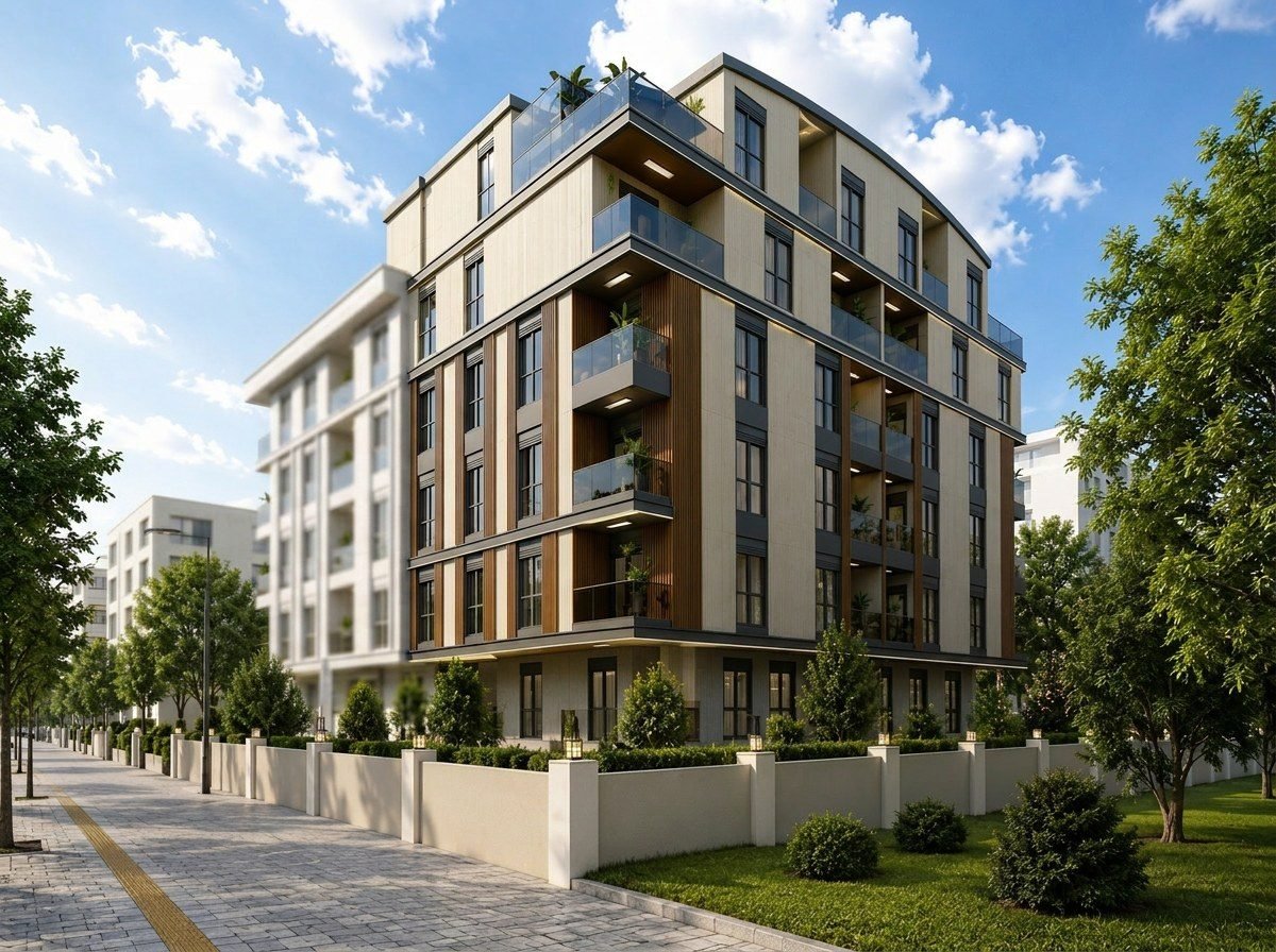 Antalya Muratpaşa Şarampol’de LOS 18  2+1 ve 3+1 Dubleks Daireler