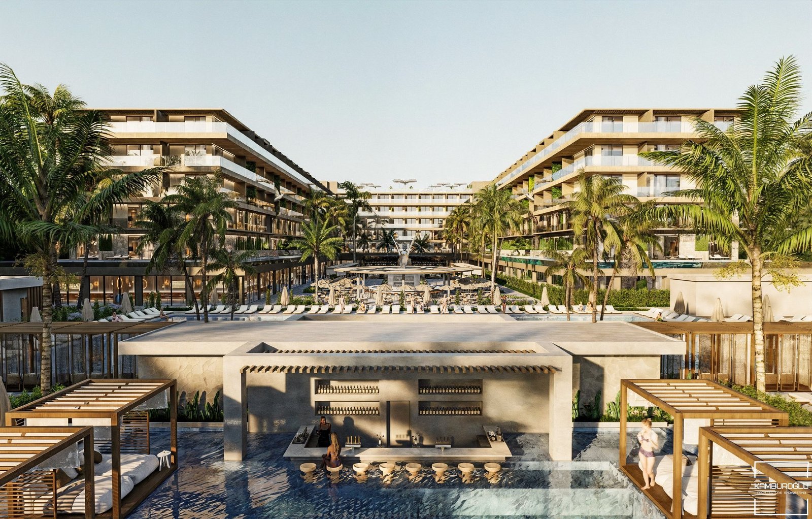 Alanya'da Denize Sıfır 5 Yıldızlı Otel' de Euro Bazında Yüksek Kazaç Sağlayan Satılık Daire
