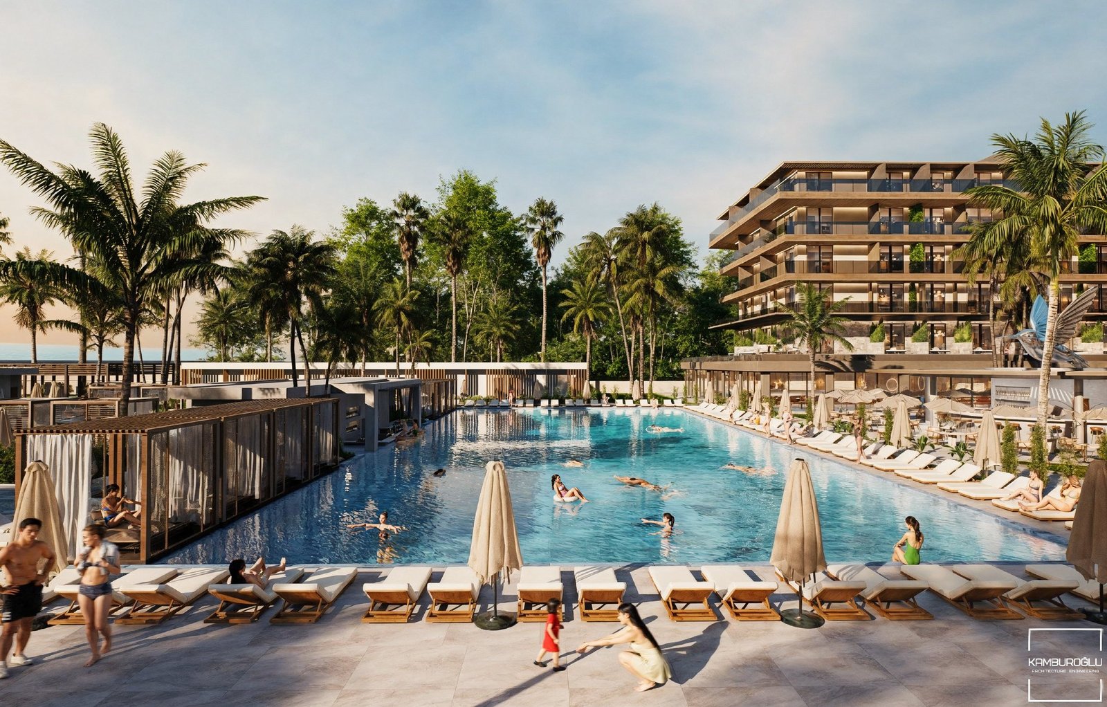 Alanya'da Denize Sıfır 5 Yıldızlı Otel' de Euro Bazında Yüksek Kazaç Sağlayan Satılık Daire