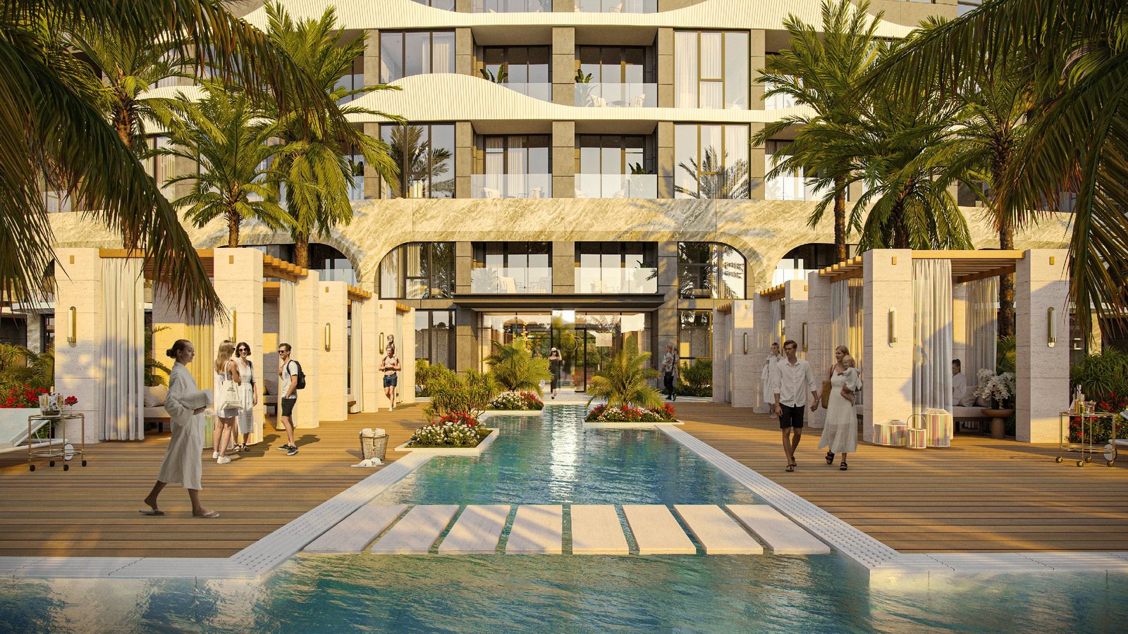 ANTALYA'DA OTEL PROJESİNDE SATILIK DAİRELER